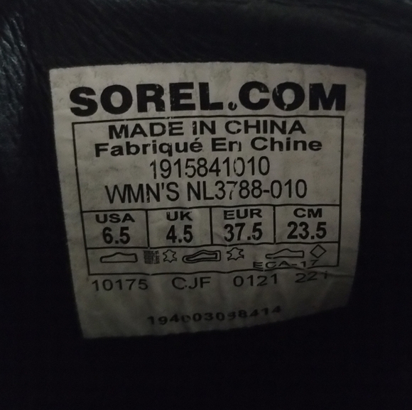 Sorel Joan Uptown Chelsea Waterproof Wedge Boots Size 6.5 - Picture 5 of 5